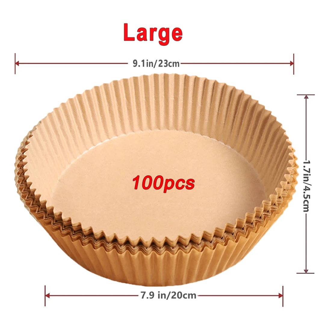 Air Fryer Non-Stick Disposable Baking Liners