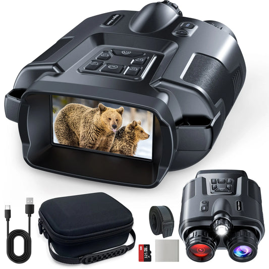 Night Vision Binoculars 3inch Screen 8X Digital Zoom