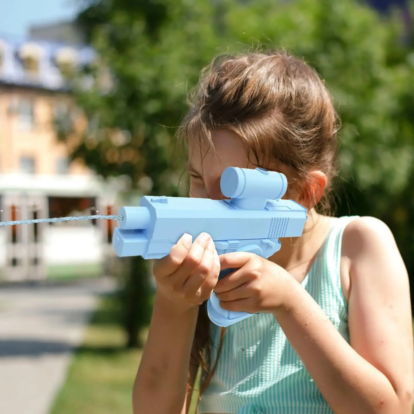 2-in-1 Prank Water Blaster - Double-Sided Spray & Easy One-Handed Use