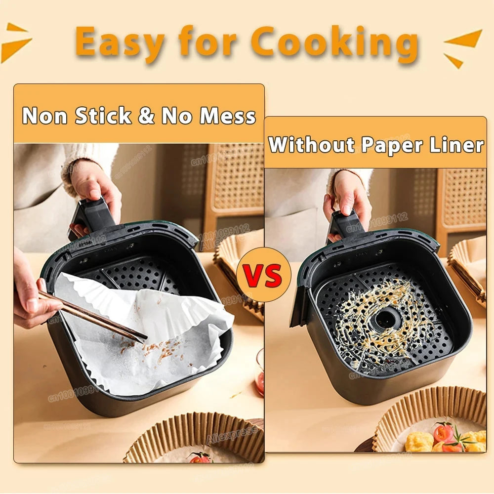 Air Fryer Non-Stick Disposable Baking Liners