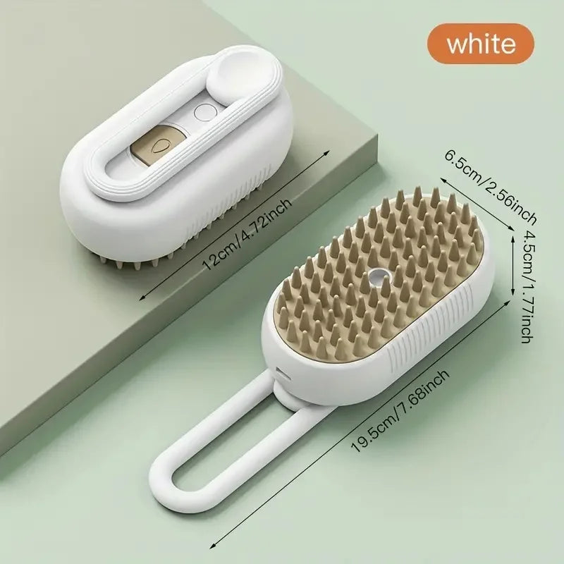 Pet Steamer Hair Removal Brush